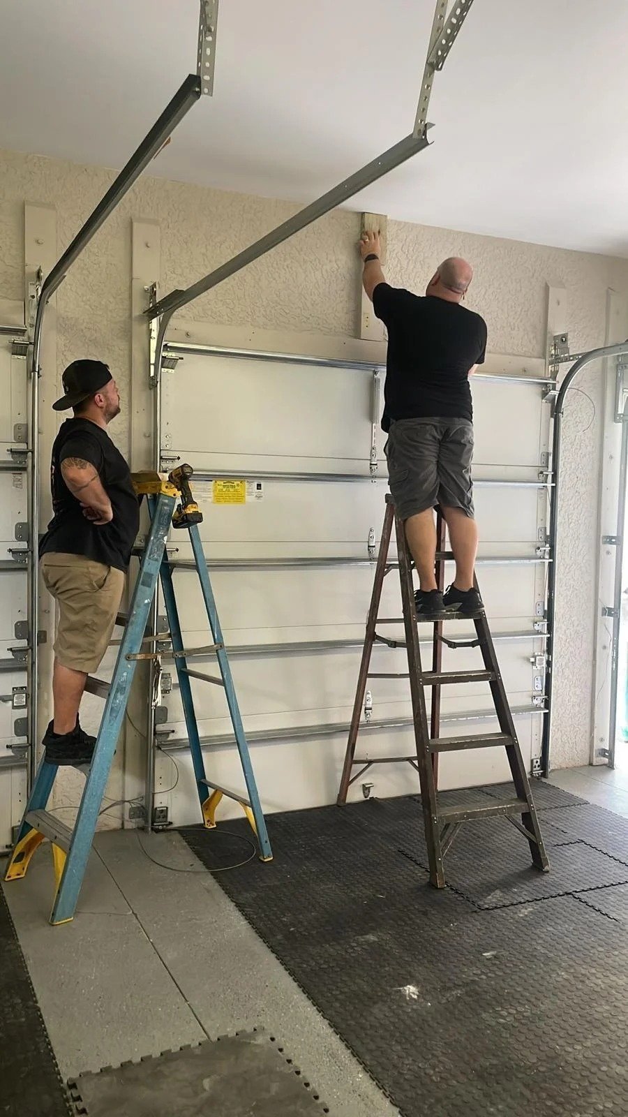 Garage Door Roller Replacement work on a garage door