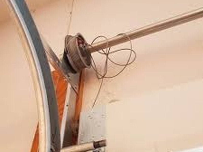 Garage door repair work by Crestwood of Charlotte in Charlotte