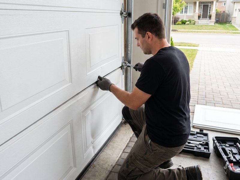 Garage Door Panel Replacement by Crestwood of Charlotte