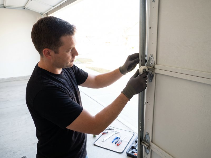 Garage Door Roller Replacement by Crestwood of Charlotte