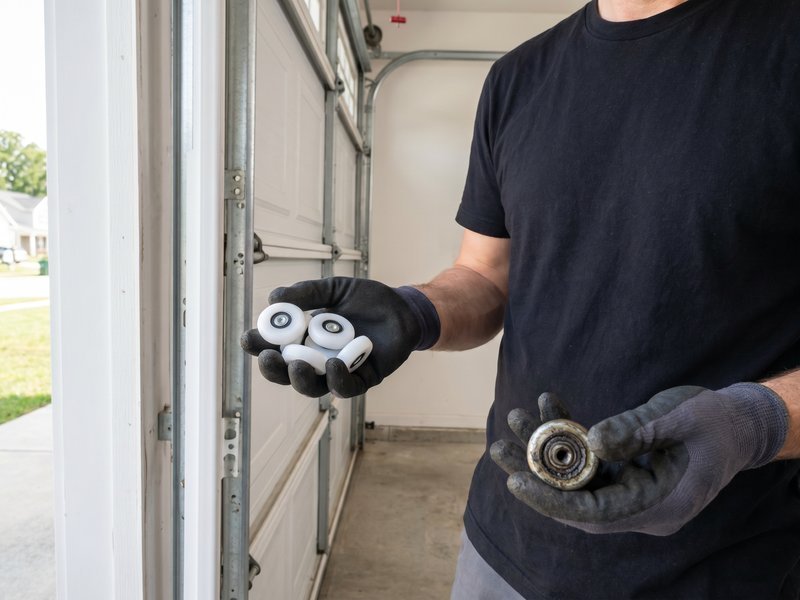 Garage door repair in Matthews, NC by Crestwood of Charlotte