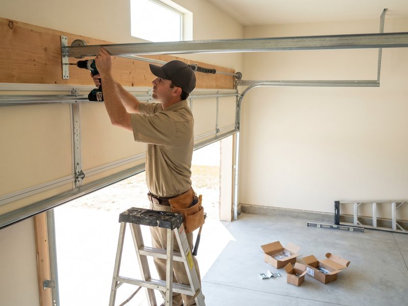New Garage Door Installation by Crestwood of Charlotte
